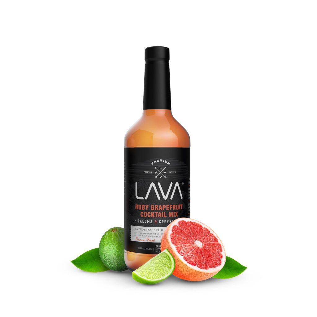 LAVA Premium La Paloma Drink Cocktail Mix Ruby Red Grapefruit RTU