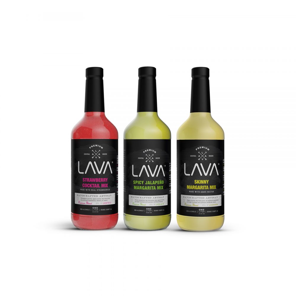 LAVA Premium Spicy Jalapeno Margarita Mix made with Real Jalapenos