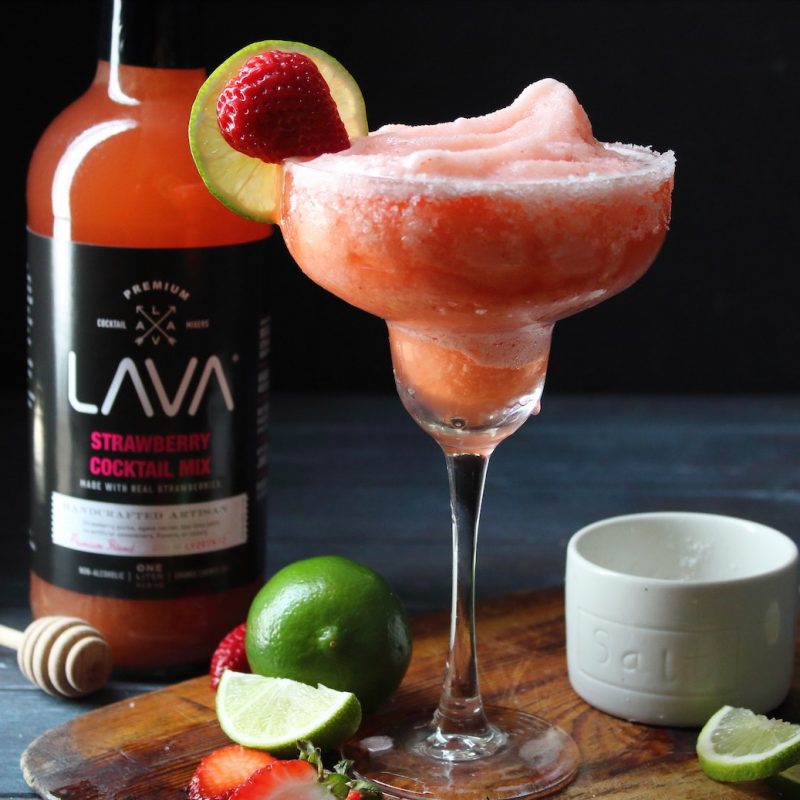 Quick and Easy Strawberry Daiquiri Recipe Rum or Vodka Daiquiri