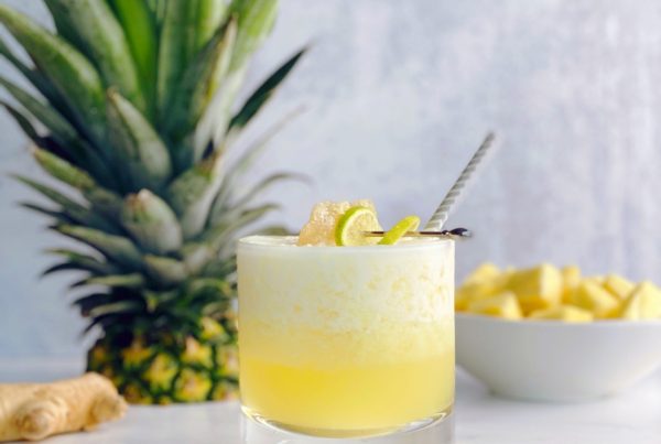 blended pineapple moscow mule recipe