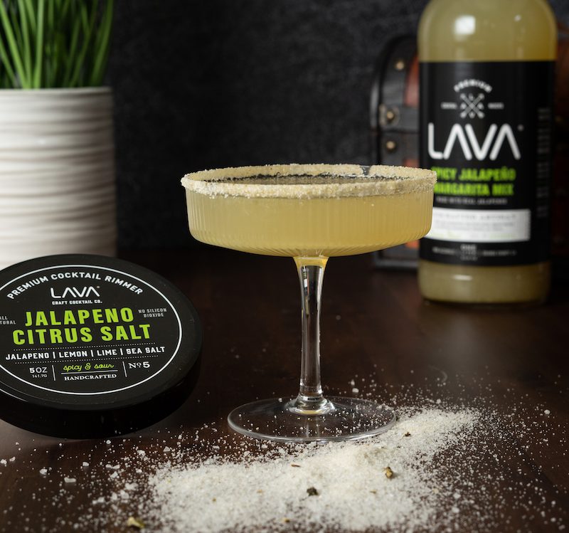 LAVA Premium Jalapeno Citrus Lime Salt Rimmer 6oz | Spicy