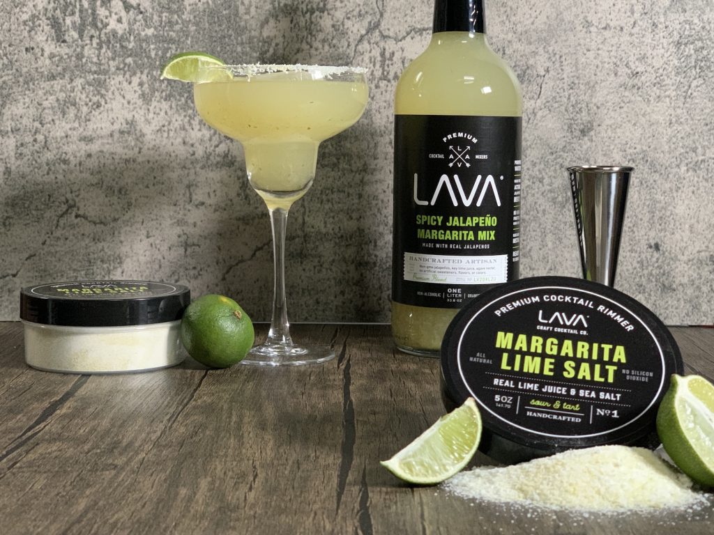 LAVA Premium Margarita Lime Salt Rimmer 5oz All Natural Margarita Rimmer