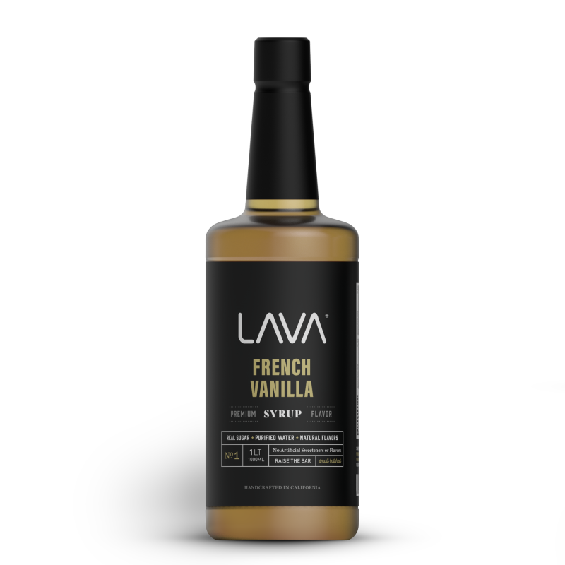 LAVA Premium French Vanilla Syrup 33.8oz Coffee Sweetener ⭐️⭐️⭐️⭐️⭐️