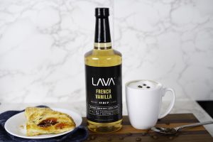 french vanilla coffee syrup flavor sweetener monin torani jordans skinny davinci 1883 iced coffee latte