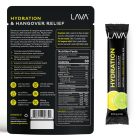 LAVA rapid hydration booster and hangover relief aid powdered drink mix low sugar natural non-gmo gluten free alcohol detox recovery pre post workout lemon lime cure liquid iv, drip drop, lmnt, waterboy, pedialyte, electrolyte, pure hydration, ultima, dripdrop, h-proof, morning recovery