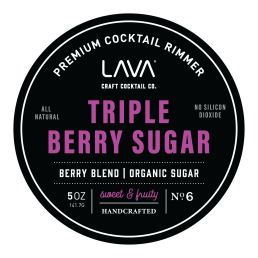 triple berry sugar rimmer for martinis and cocktail rimmers