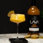 LAVA Premium Mango Daiquiri Mixer, Non-Alcoholic Natural Mango Mix for Cocktails, Smoothies, Margaritas, Daiquiris, Soda, and More. Made with Real Mango Juice, Cane Sugar, Agave Nectar. No Artificial Sweeteners, Flavors, or Colors. Gluten Free, Vegan, Non-GMO.