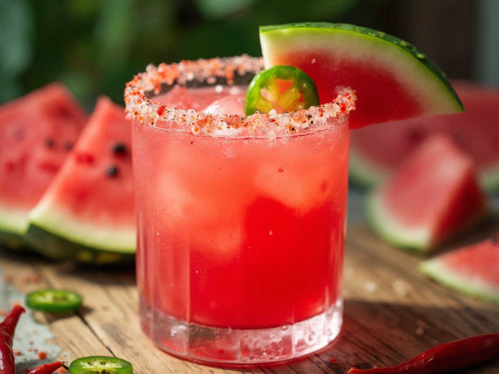 Watermelon Habanero Margarita