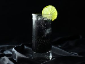 Midnight Blue Dark Halloween Cocktail Recipe