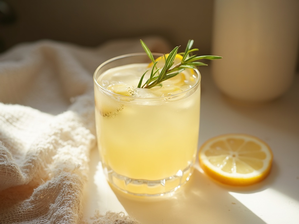 Honey Rosemary Gin Sipper