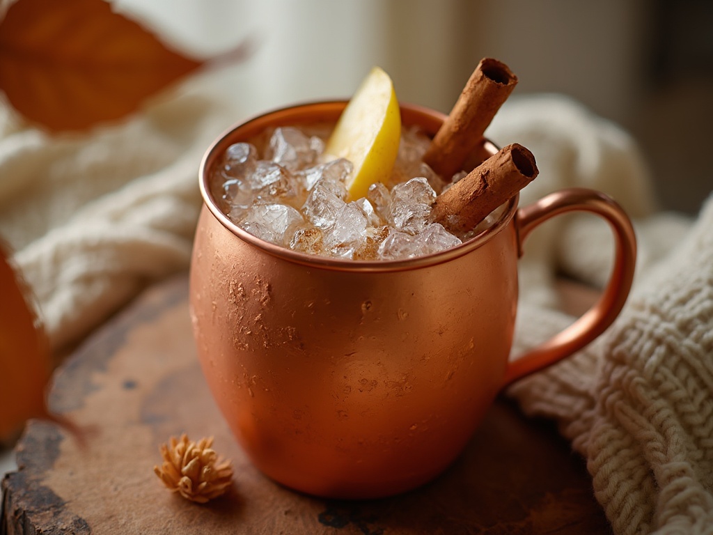 Spiced Apple Mule
