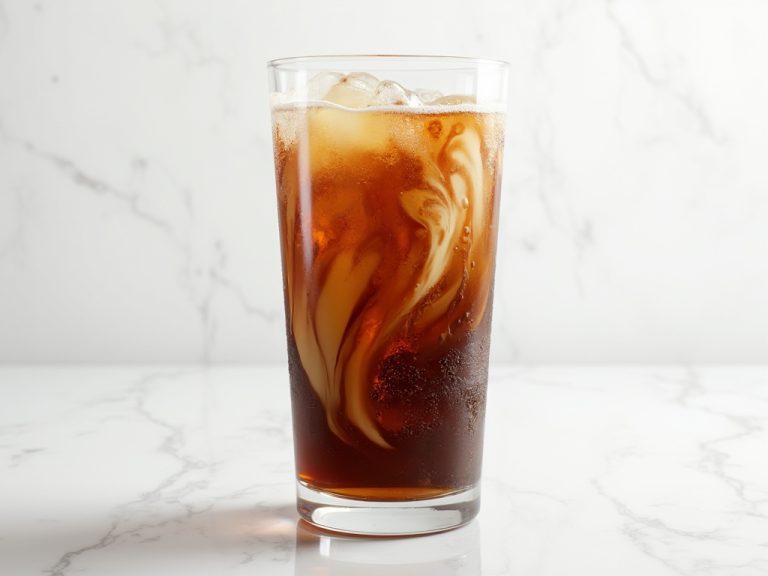 Salted Caramel Root Beer Cream Dirty Soda